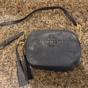 Tory Burch McGraw Camera Bag Crossbody Bag Black